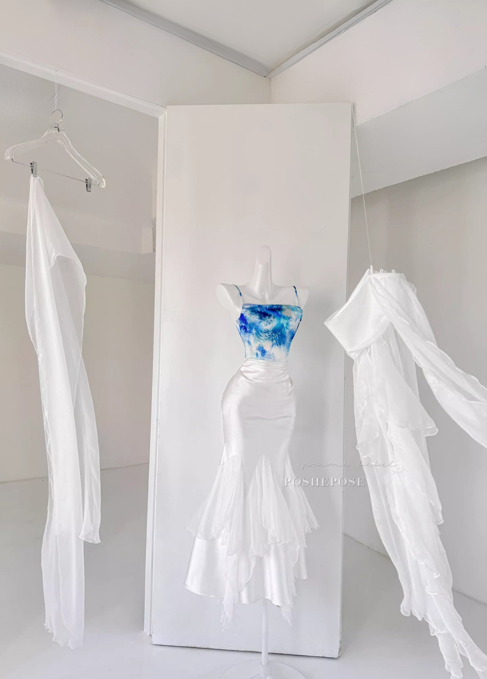 Featherfall Glaze Dress - PoshePose Global