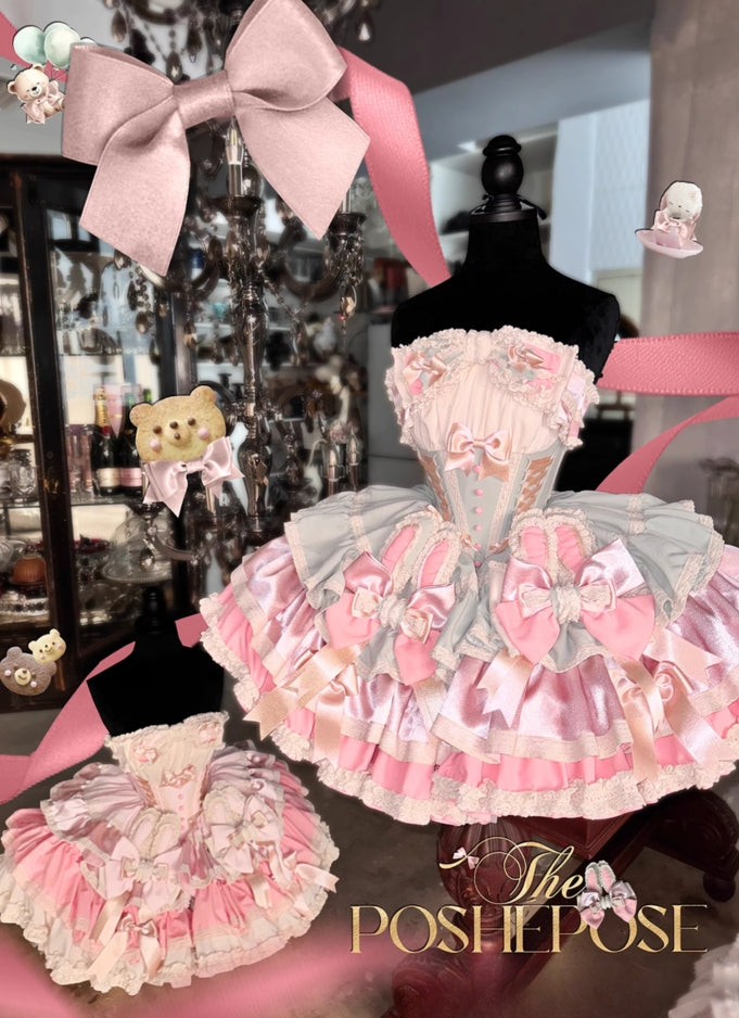 Ribbon Waltz Dress - PoshePose Global