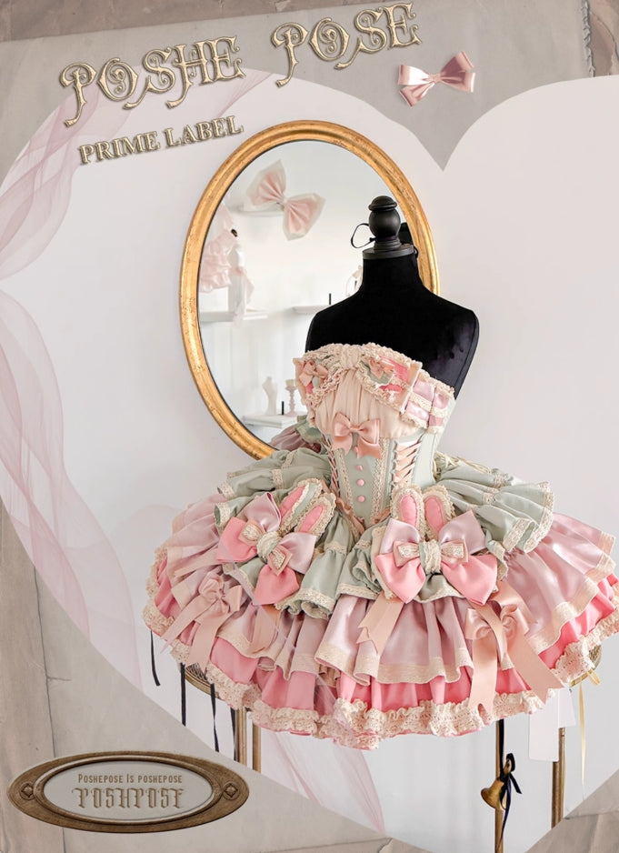 Ribbon Waltz Dress - PoshePose Global