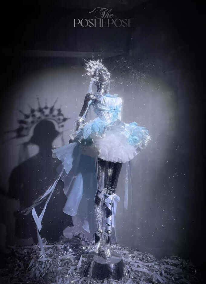 Beauty Like a Fleeting Life Tiffany Blue Dress - PoshePose Global