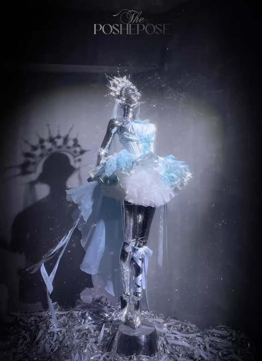 Beauty Like a Fleeting Life Tiffany Blue Dress - PoshePose Global