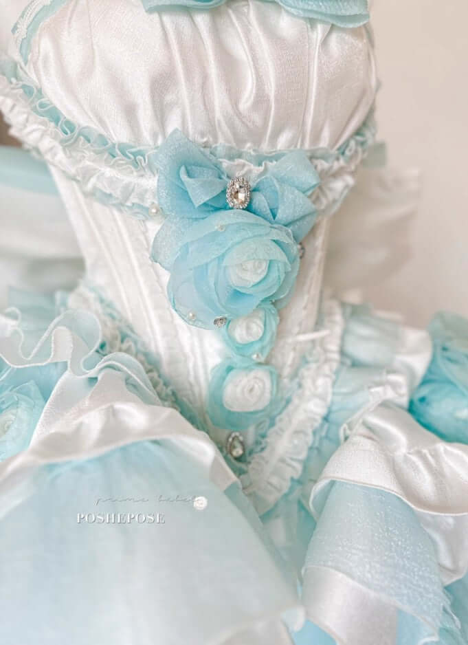 Beauty Like a Fleeting Life Tiffany Blue Dress - PoshePose Global