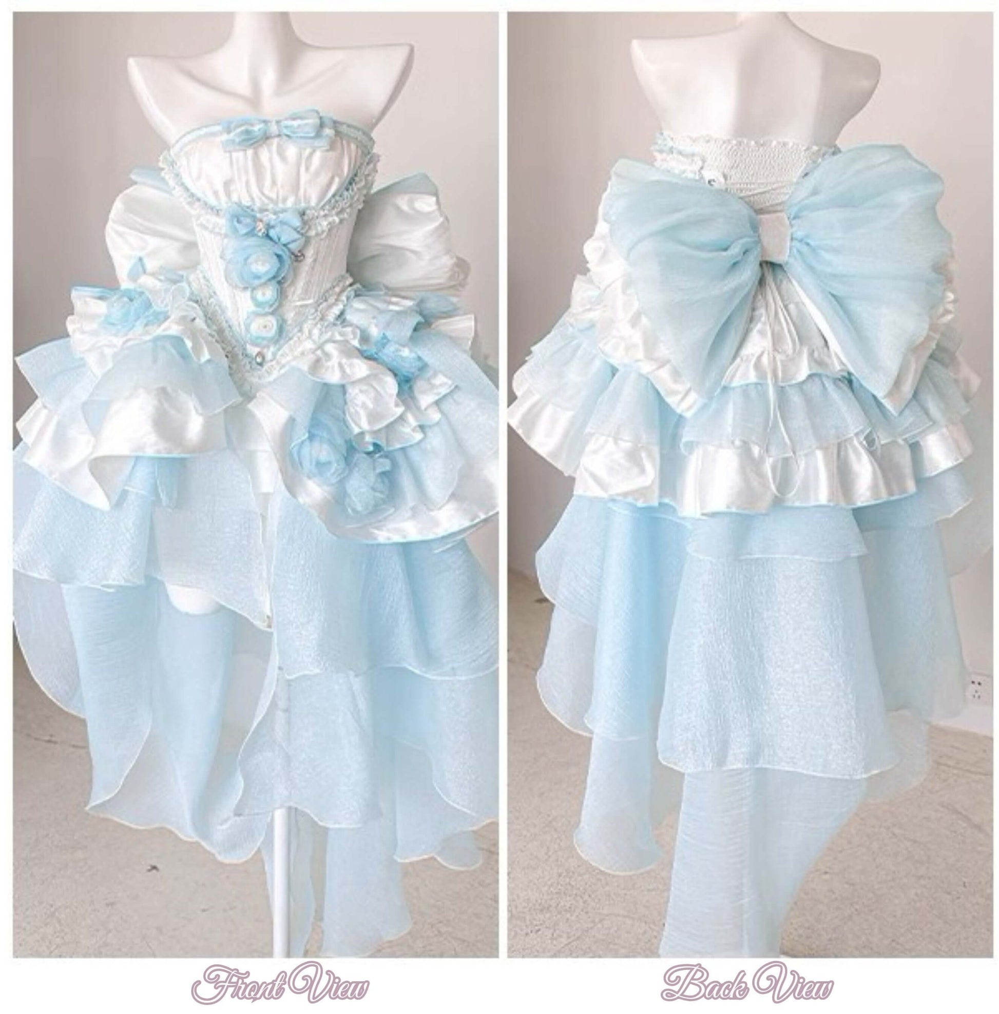 Beauty Like a Fleeting Life Tiffany Blue Dress - PoshePose Global