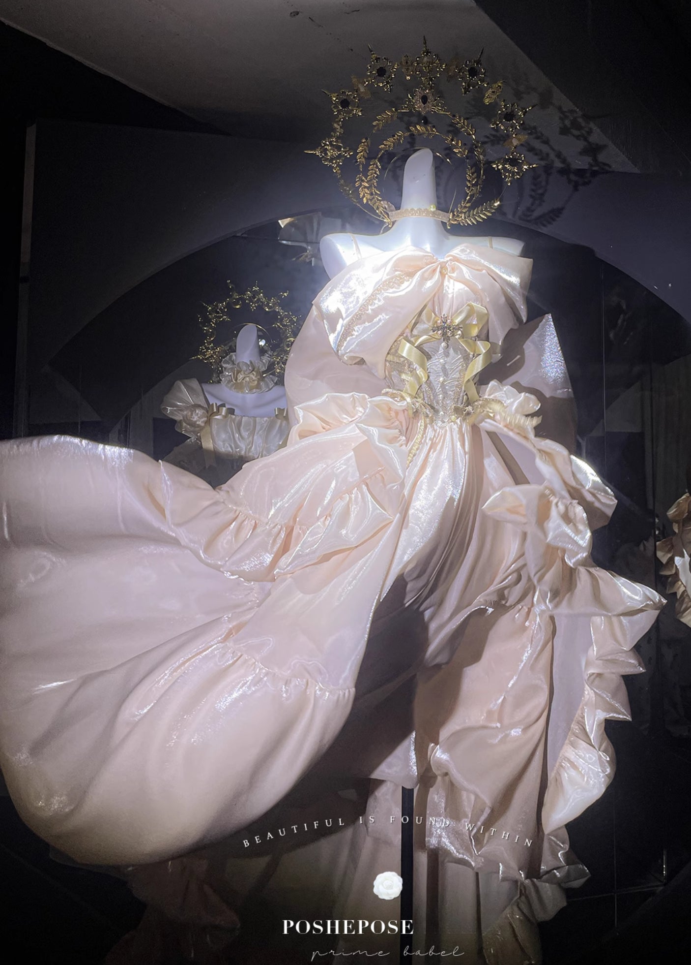 Golden Radiance Dress - PoshePose Global