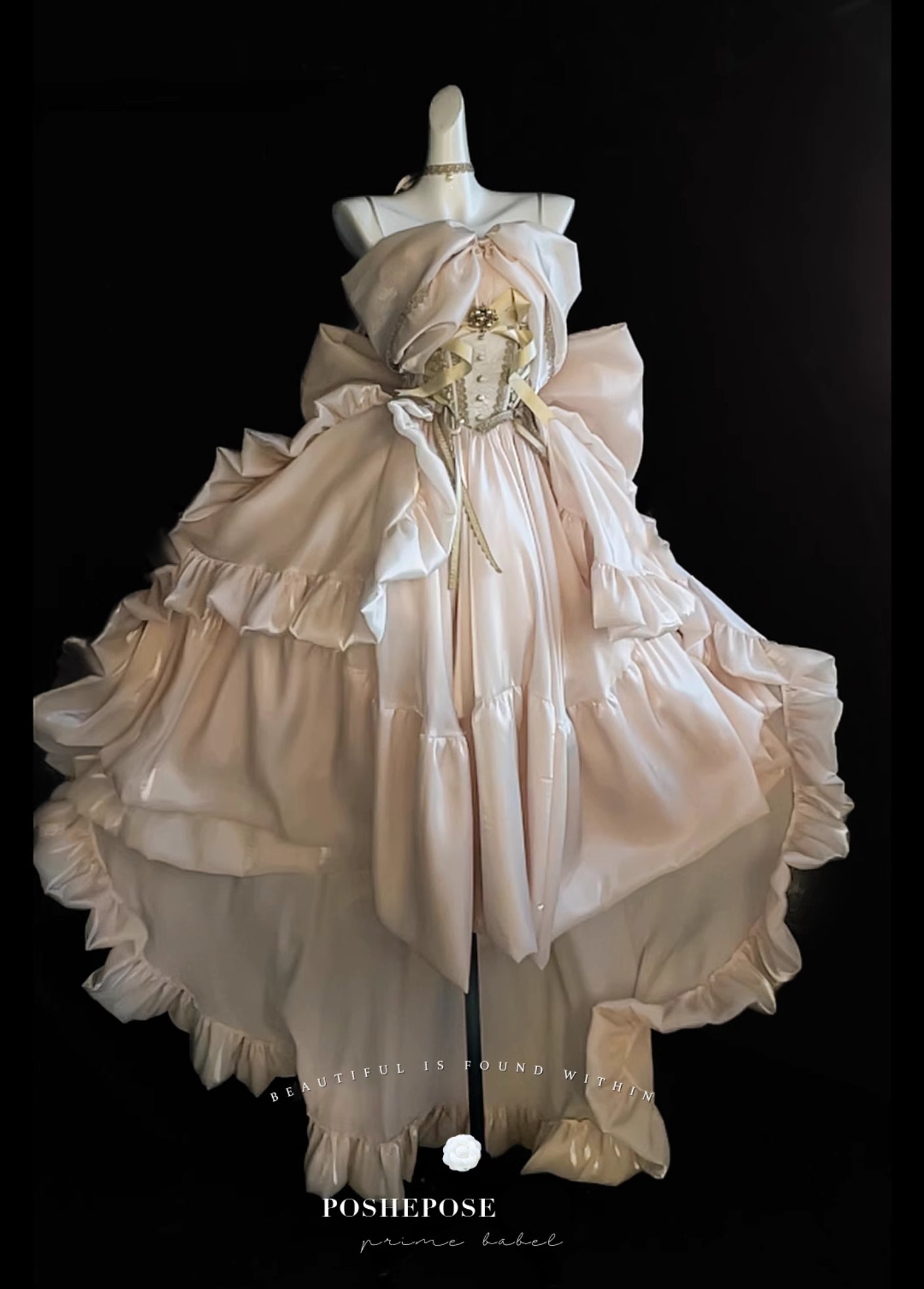 Golden Radiance Dress - PoshePose Global