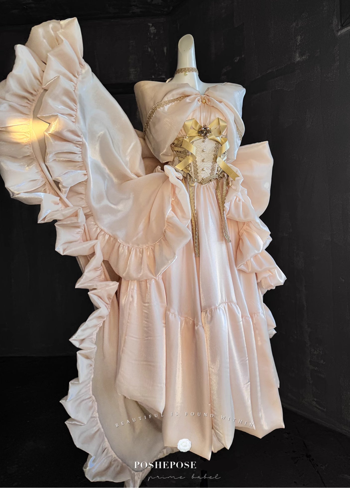 Golden Radiance Dress - PoshePose Global