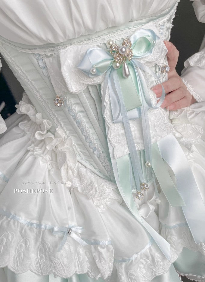 Mint Cloud Dress - PoshePose Global