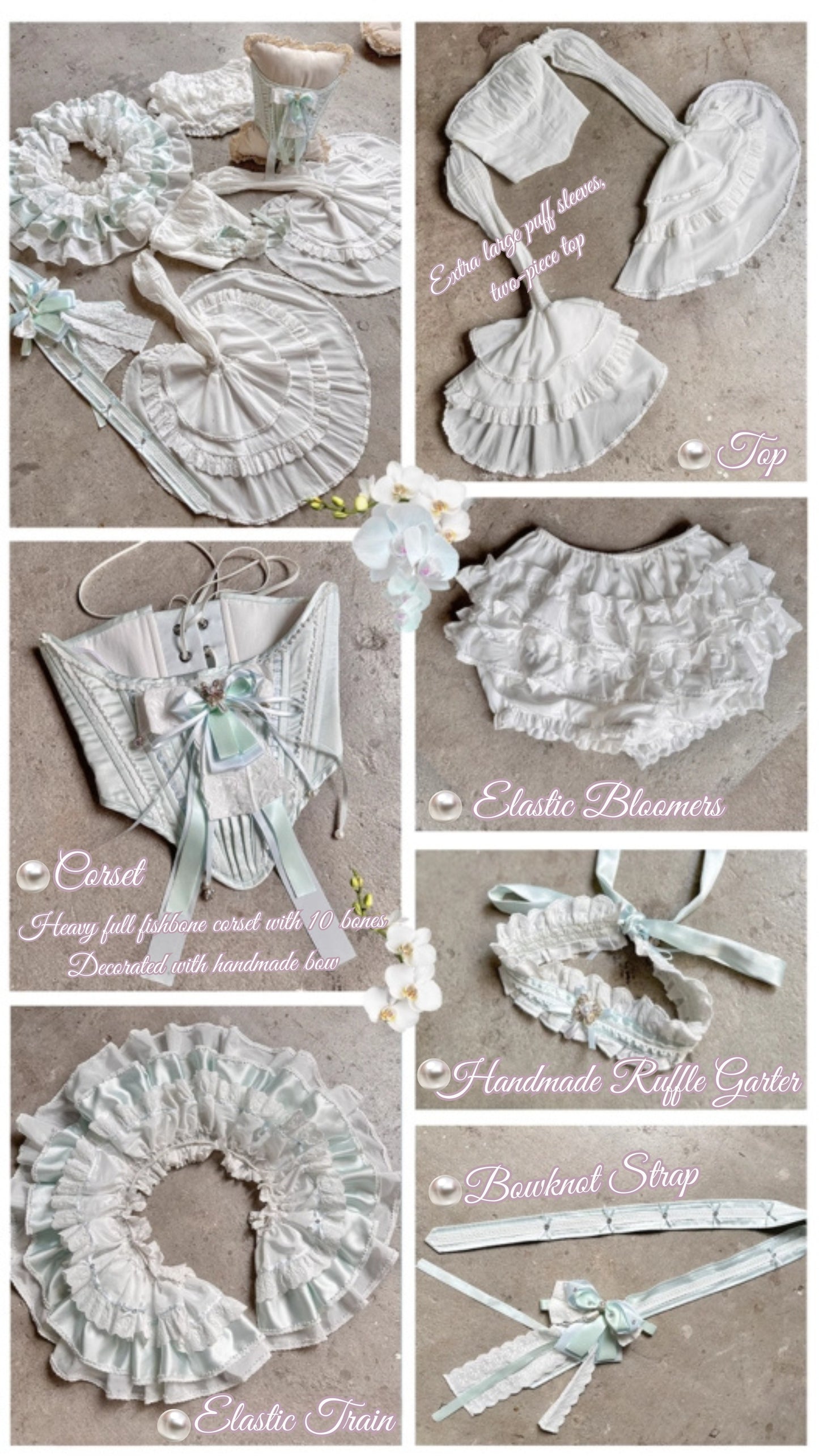 Mint Cloud Dress - PoshePose Global