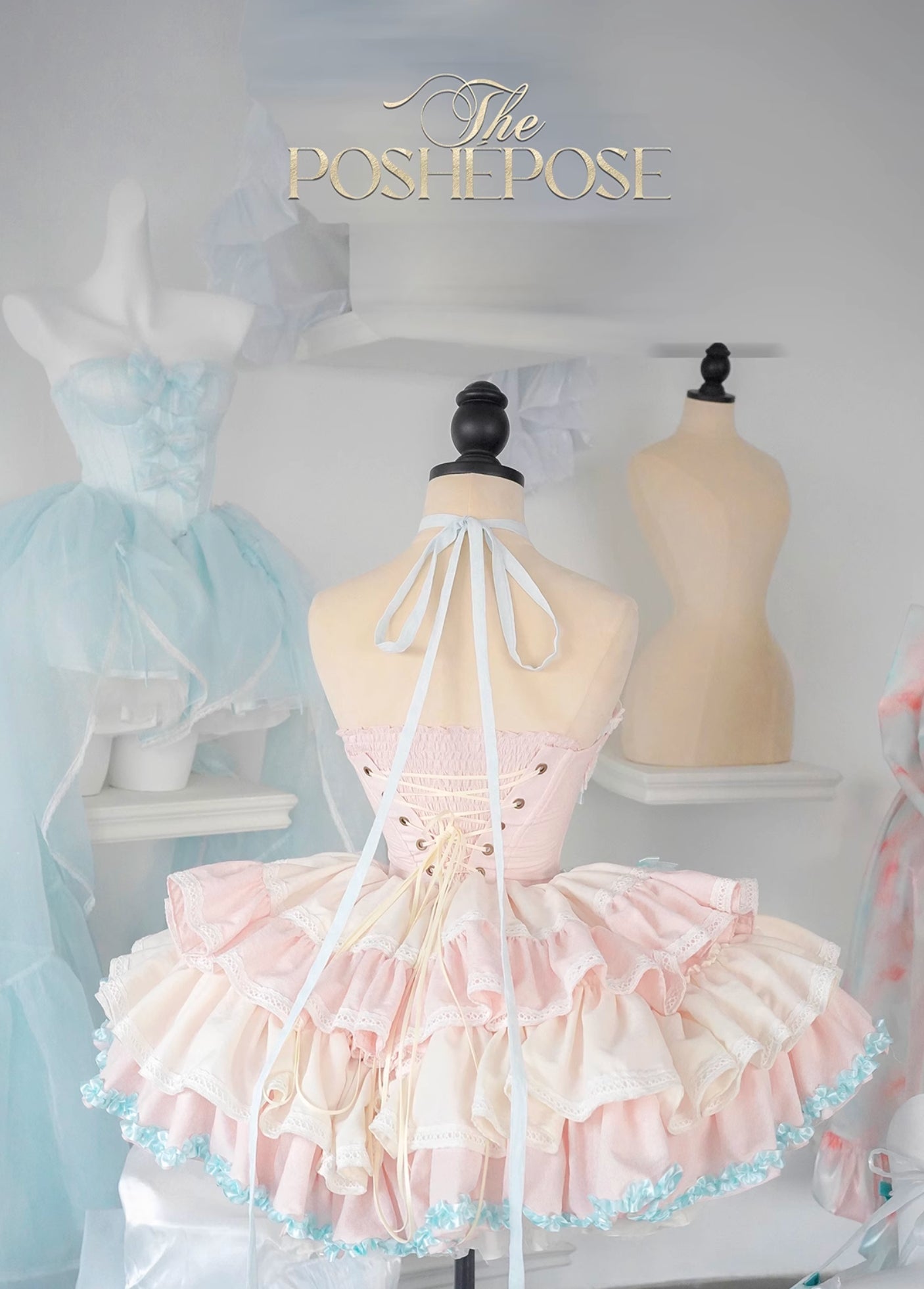 Mint Lullaby Wonderland Dress - PoshePose Global