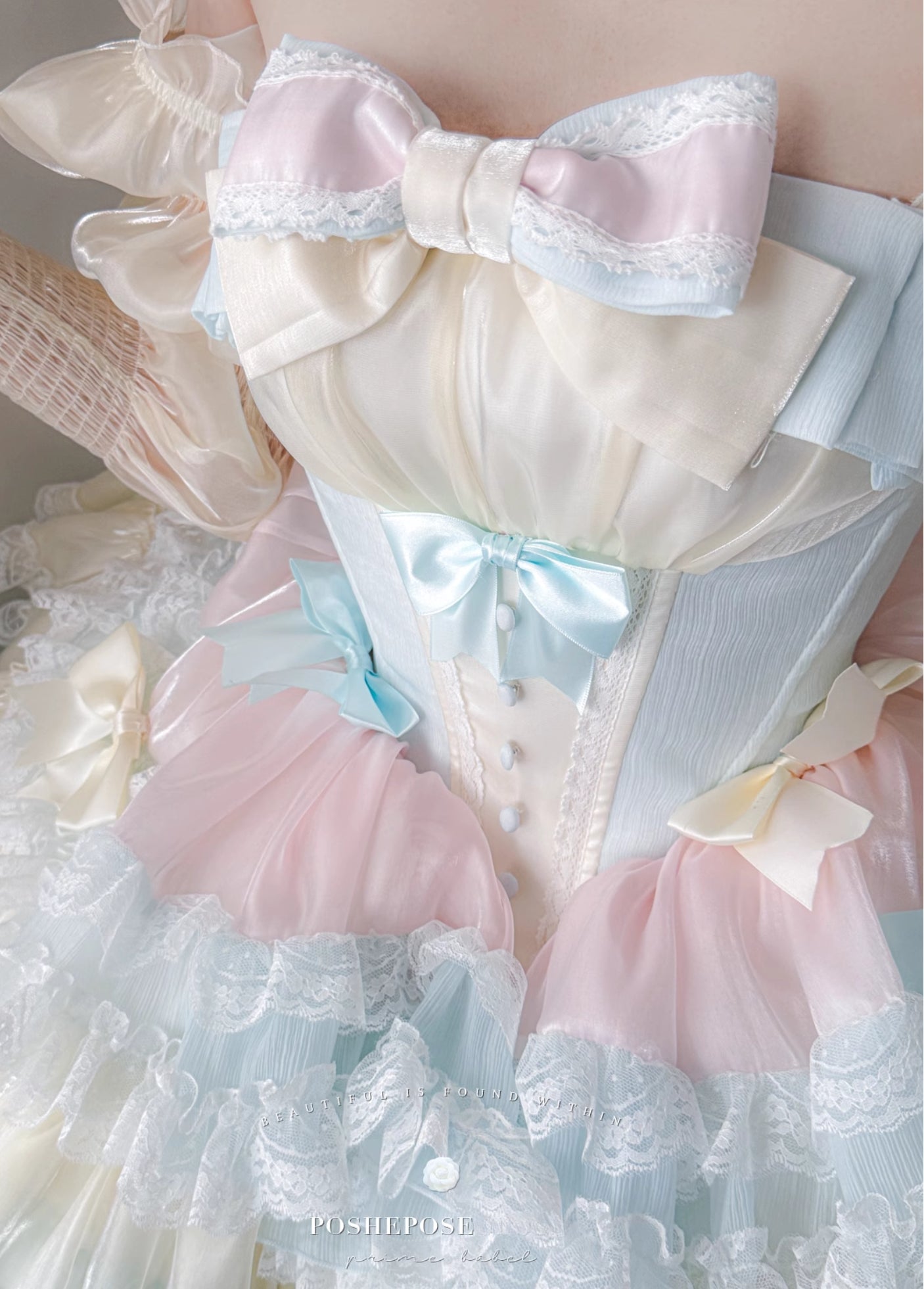 Pastel Lullaby Wonderland Dress - PoshePose Global