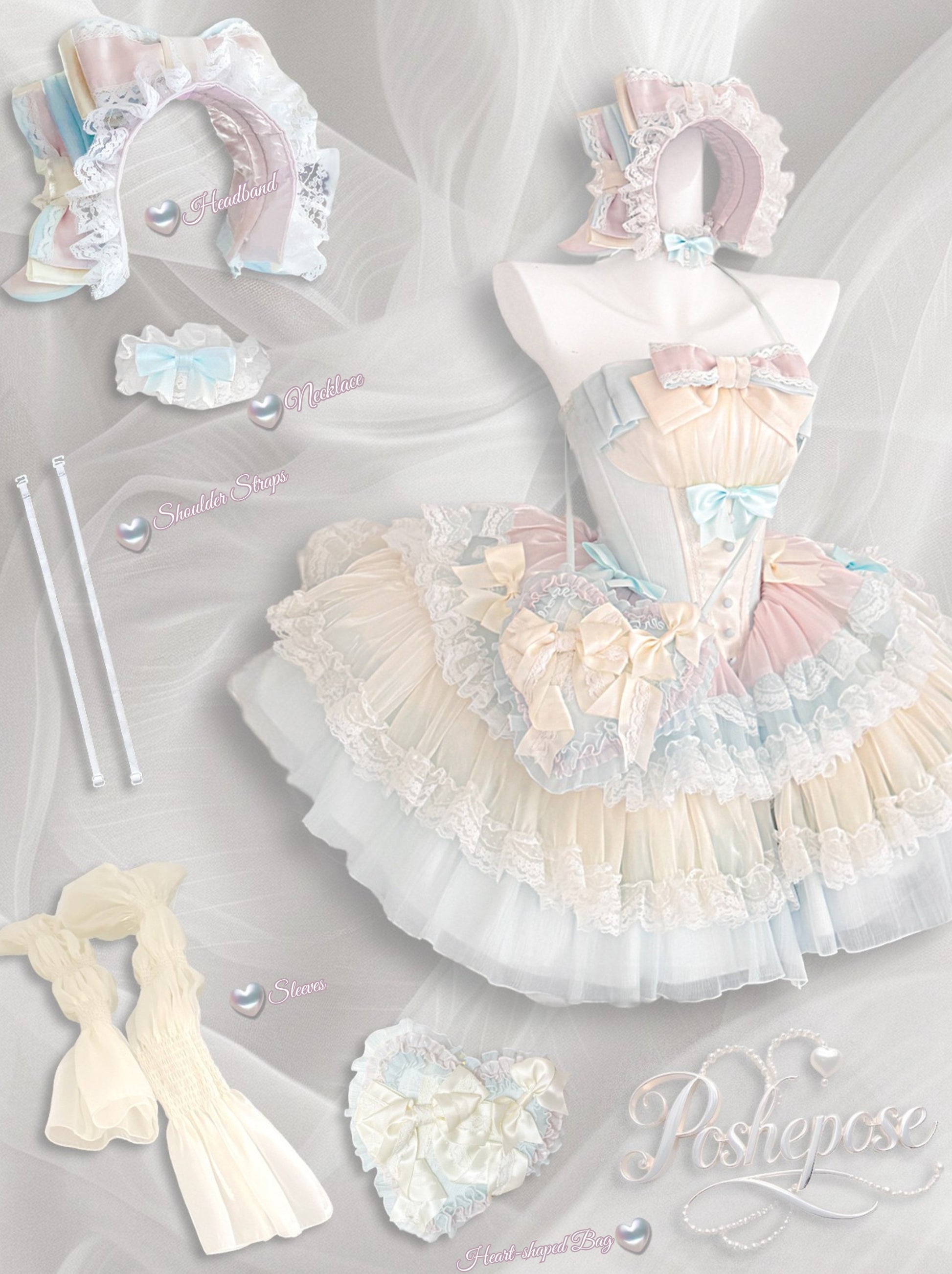 Pastel Lullaby Wonderland Dress - PoshePose Global