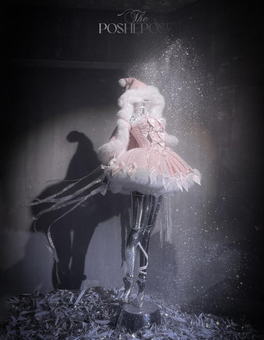 Pink Snow Memories Dress Set - PoshePose Global