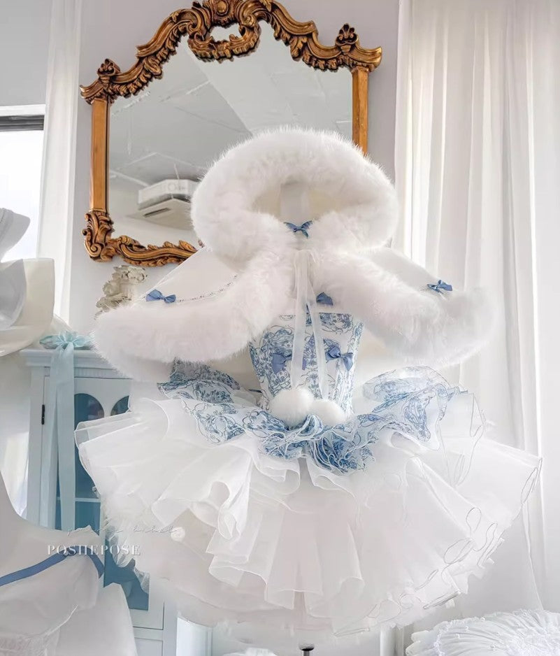 Porcelain Kaleidoscope Dress - PoshePose Global