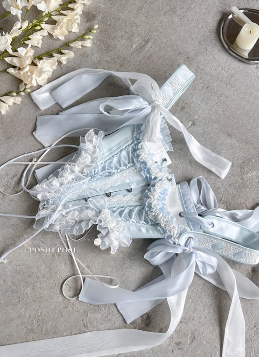 Princess Blue Corset - PoshePose Global