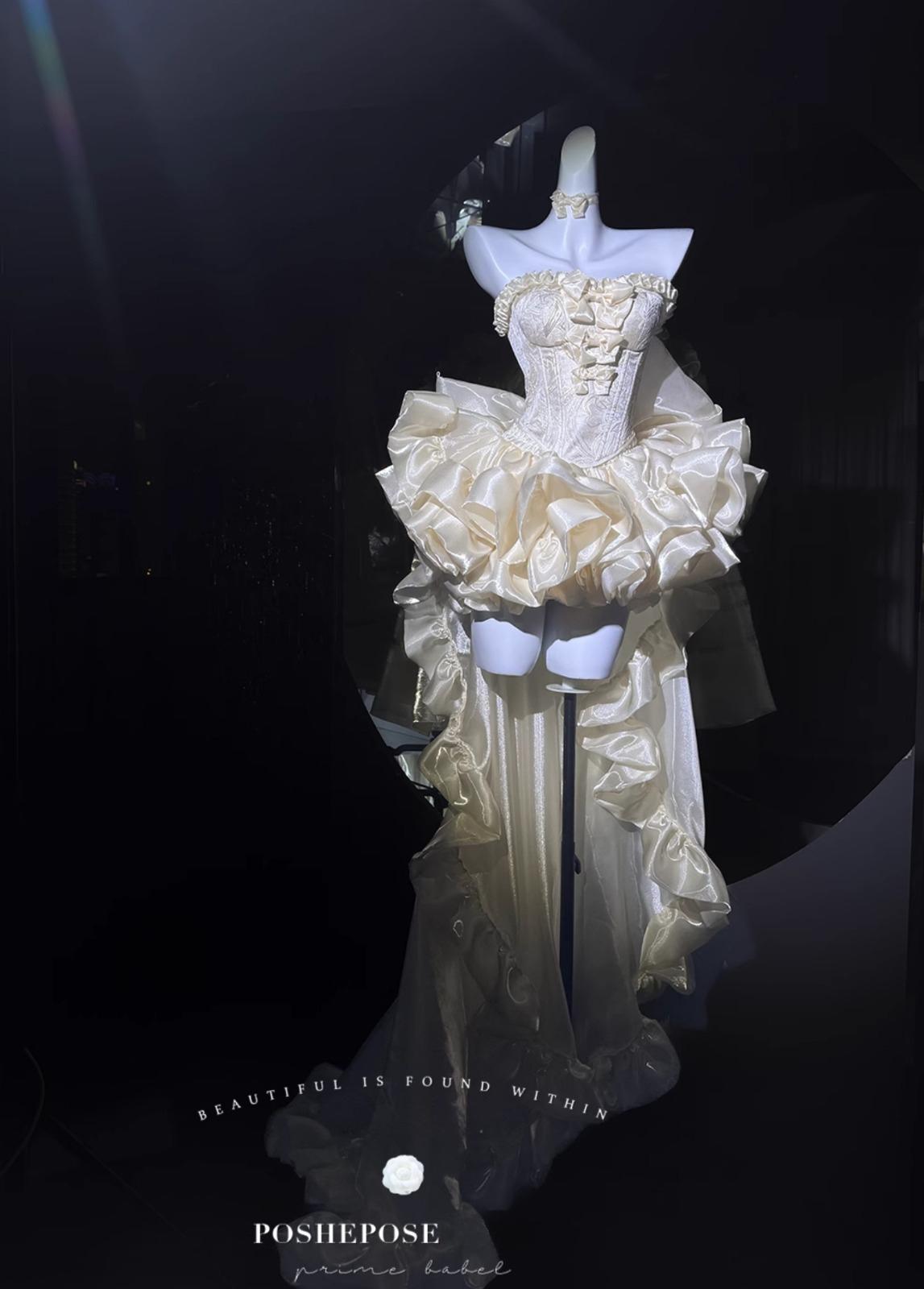 Proxima Gold Cheryl Dress - PoshePose Global