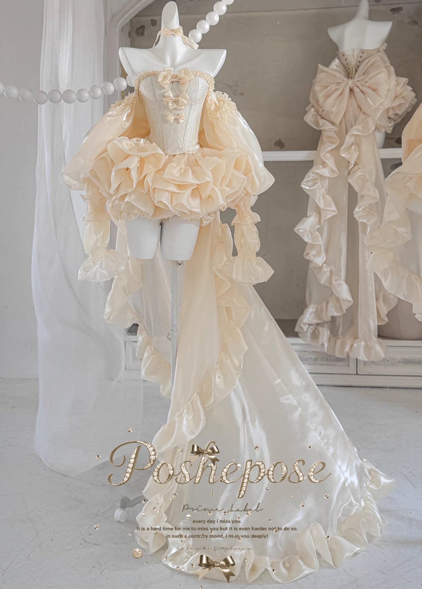 Proxima Gold Cheryl Dress - PoshePose Global