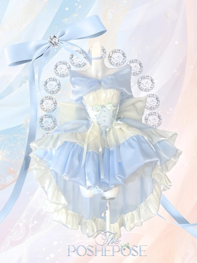 Sky mist Princess Dress - PoshePose Global