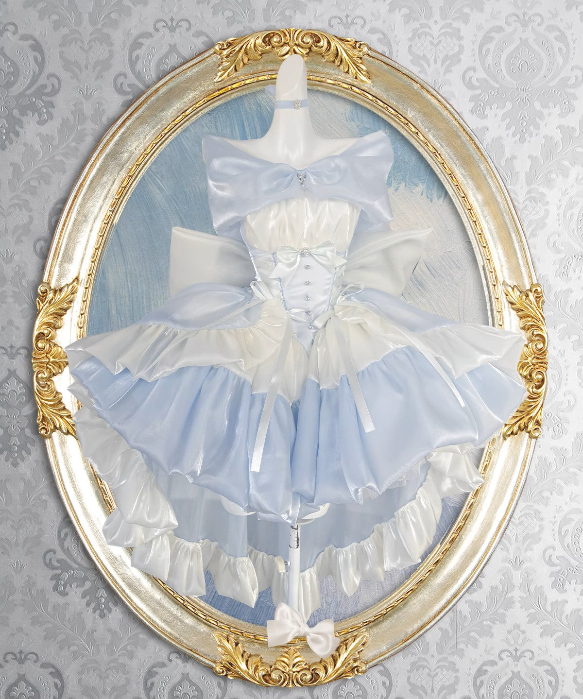 Sky mist Princess Dress - PoshePose Global