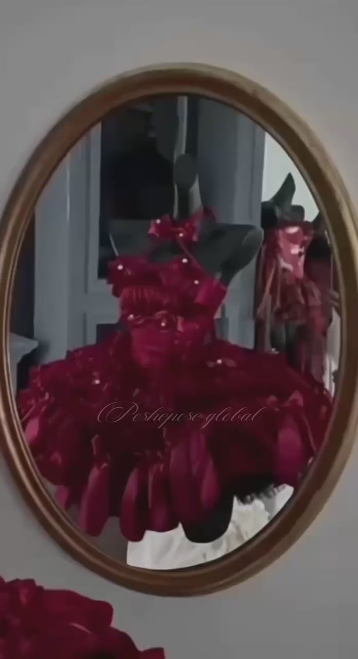 scarlet eve dress christmas new year dress red dress lucky festive gown