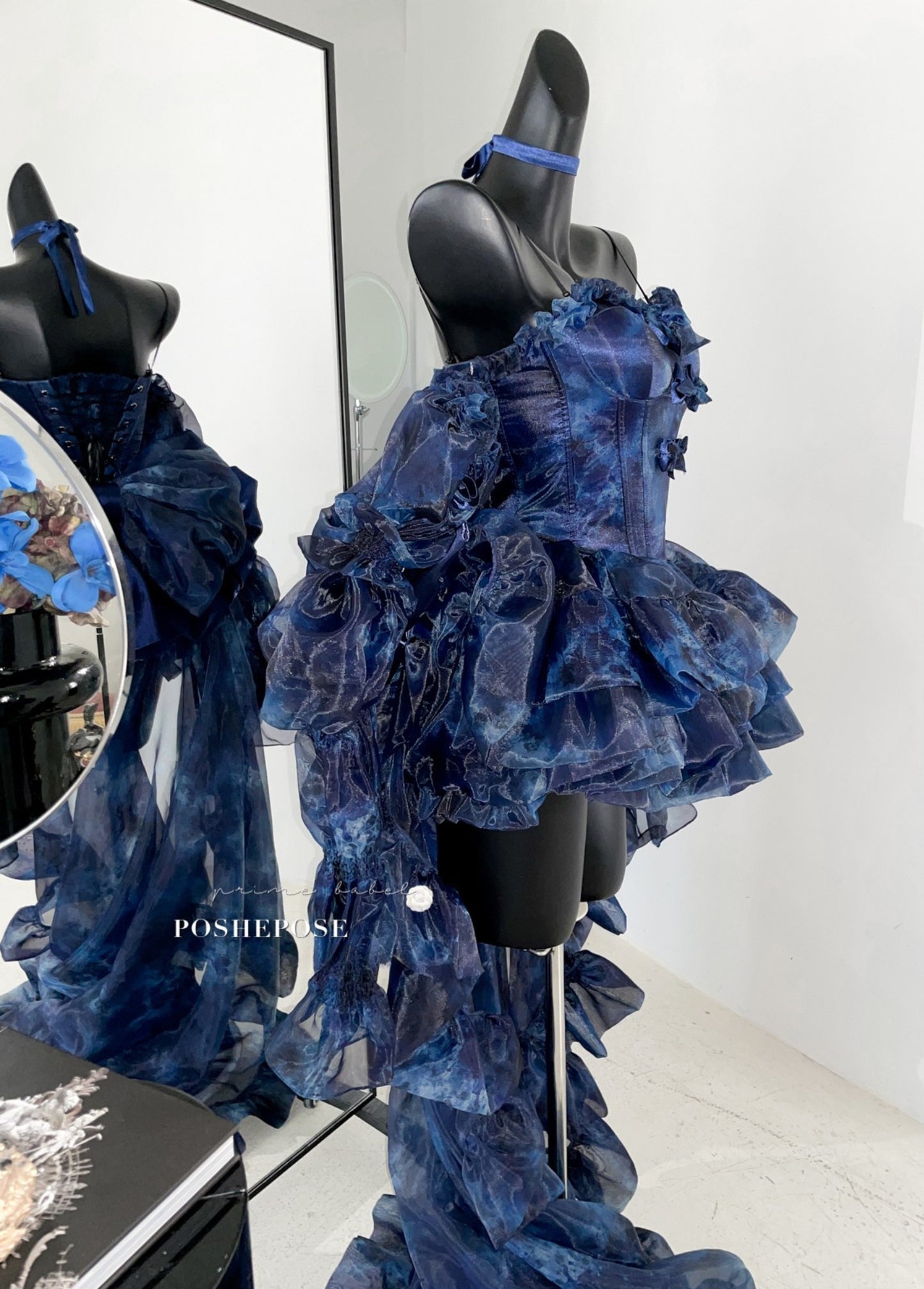 Haute Couture Deep Sea Dress