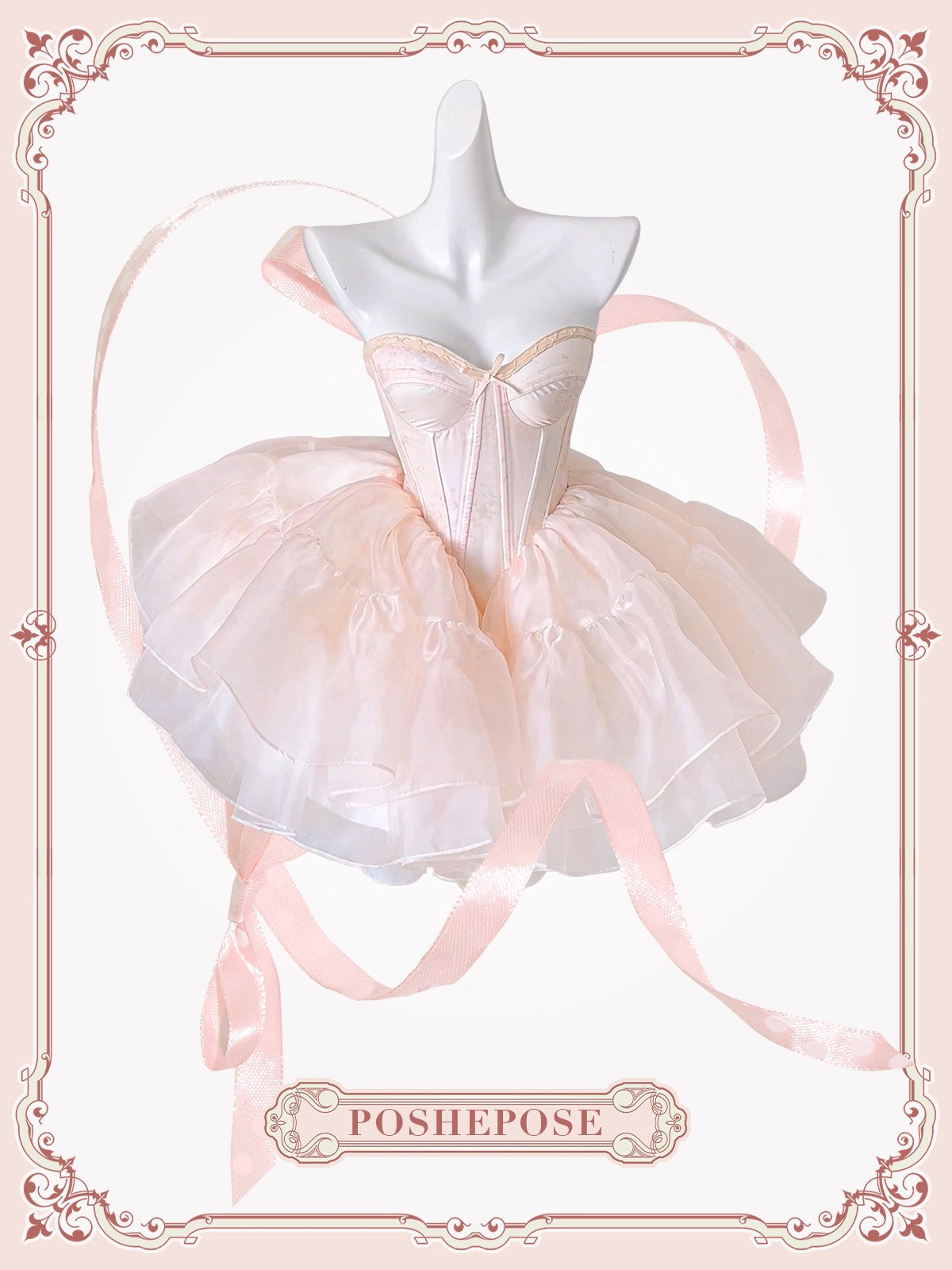 Fairy Soft Pink Jade Dress - PoshePose Global