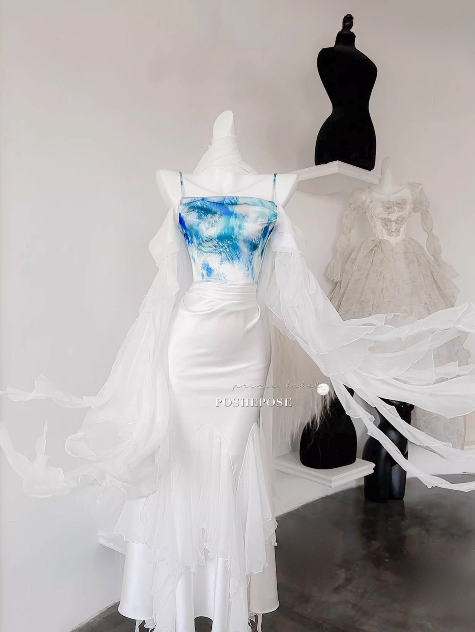 Featherfall Glaze Dress - PoshePose Global